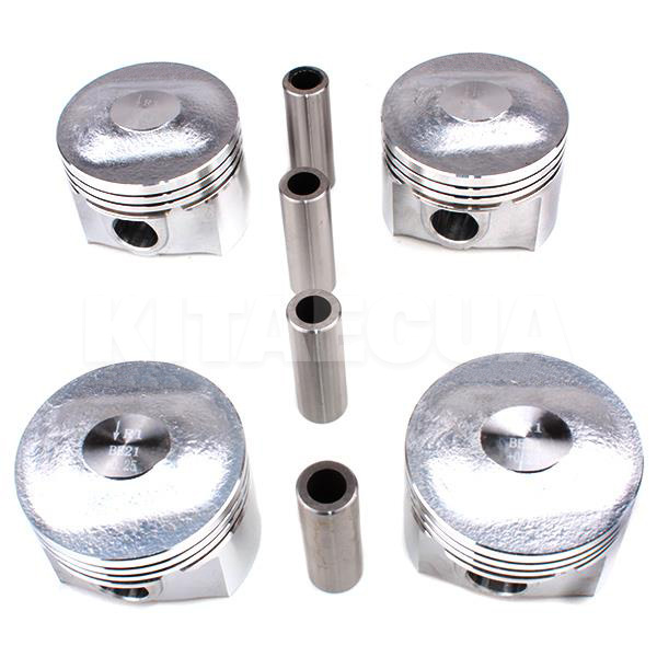 Поршні двигуна STD (з пальцями) - 4шт 1.6 L INA-FOR на Chery AMULET (480EF-1004020) - 2