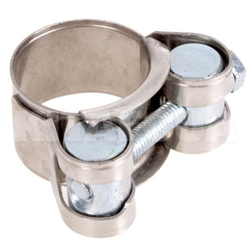 Хомут нержавейка усиленный GSB W2 29-31 мм М6 VITOL (29-31 W2 M6) - 2