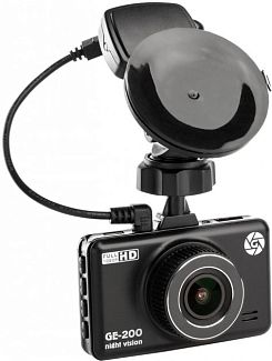 Видеорегистратор 2.7" Full HD (1920x1080)GE-200NV Globex