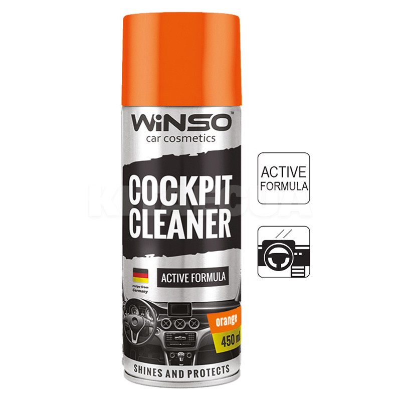 Поліроль для пластику "апельсин" 450мл Cockpit Cleaner Winso (840550)