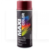 Краска-эмаль бордовая 400мл универсальная декоративная MAXI COLOR (MX3005)