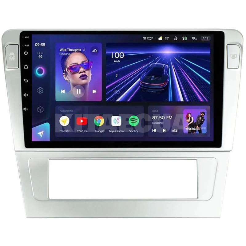 Штатная магнитола CC3L 4+64 Gb 9" Skoda SuperB 2001-2008 Teyes (67023)