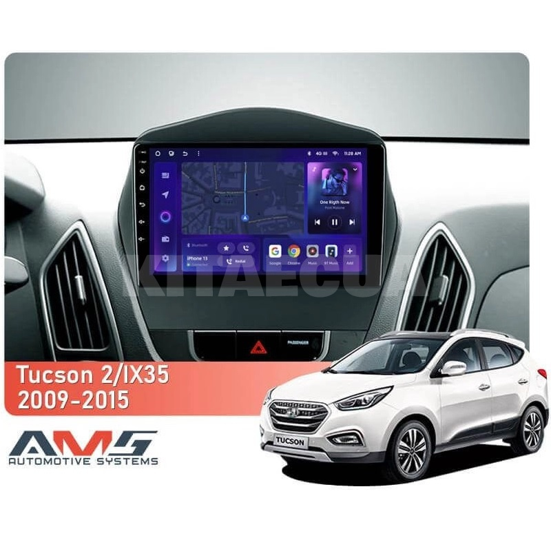 Штатна магнітола MOSS M3 4+32 ГБ 9" Hyundai Tucson 2 LM IX35 2009-2015 (AB) AMS (50016) - 2