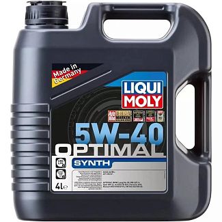 Масло моторное синтетическое 4л 5W-40 Optimal Synth LIQUI MOLY