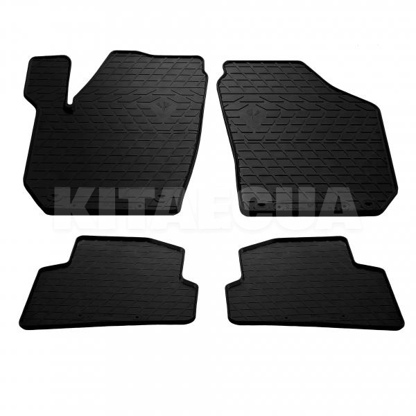 Гумові килимки в салон Skoda Fabia II (5J) (2007-2014) AV2 кліпси Stingray (1020164)