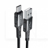 Кабель USB - Type-C 3А 1.2м черный ACEFAST (AFC1-04B)
