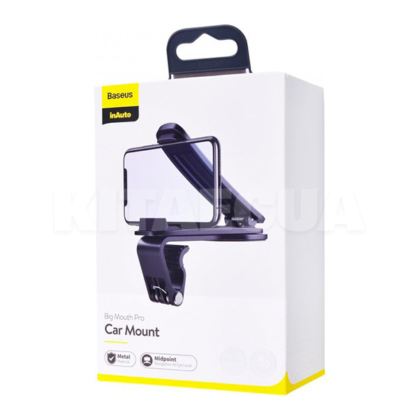 Автомобільний тримач на торпедо із затискачем Black BASEUS (SUDZ-A01)