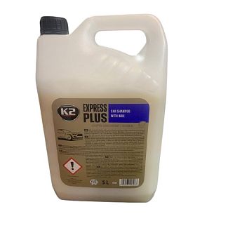 Автошампунь Express Plus 5л концентрат з воском з ароматом лимон K2