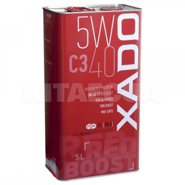 Масло моторное RED BOOST C3 5л 5W-40 синтетическое XADO (XA 26322)