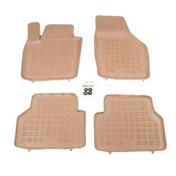 Резиновые коврики в салон AUDI Q3 (2011-2018) (4шт) 200315S REZAW-PLAST (26053)