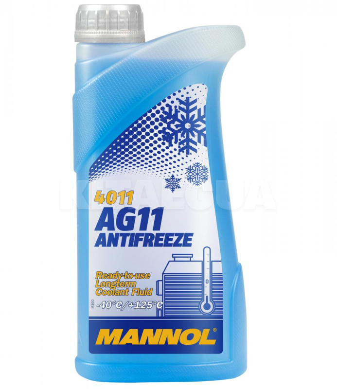 Антифриз синій 1л AG11 -40°C Longterm Mannol (MN4011-1)