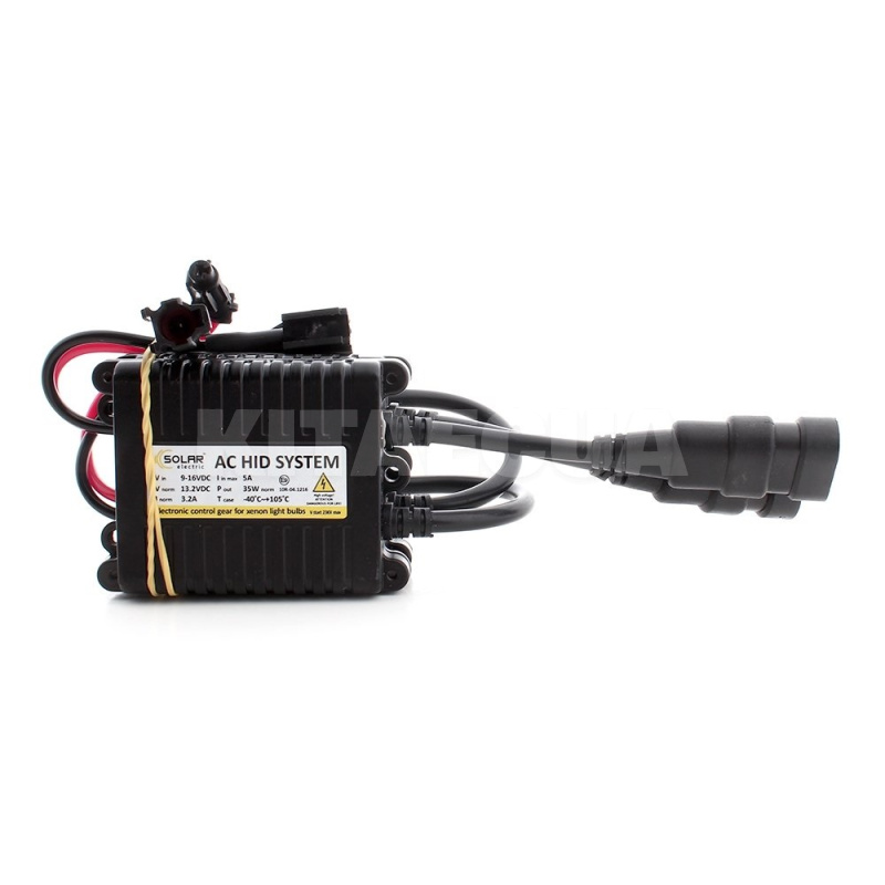 Комплект ксенона H3 35W 12V (PK22s) 5000K +Ballast Solar (4350) - 2