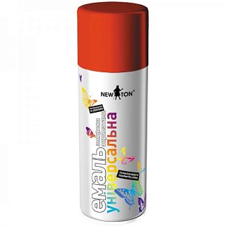 Фарба-емаль 400мл червона 1015 NEW TON