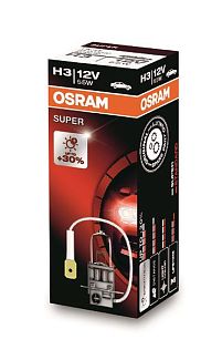 Галогенна лампа H3 55W 12V Super +30% Osram