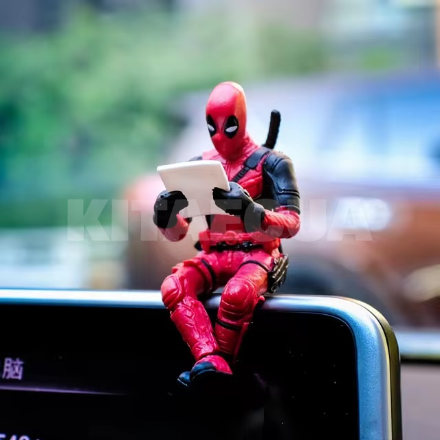Фигурка в автомобиль "Дедпул с запиской" (Deadpool-E) - 2