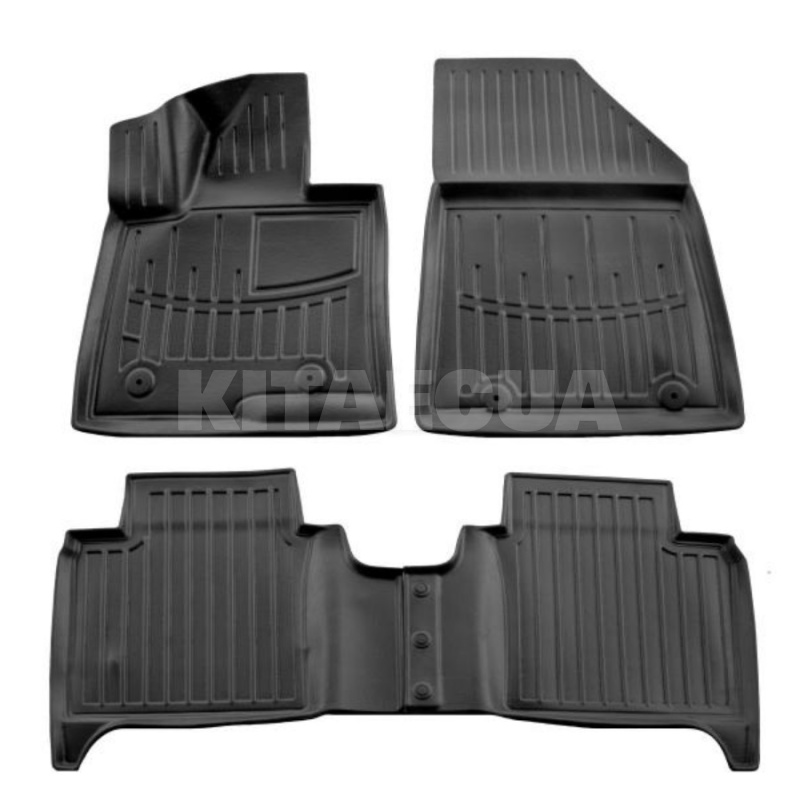 Резиновые коврики в салон ZEEKR X (2022-...) Stingray на ZEEKR X (5070024)