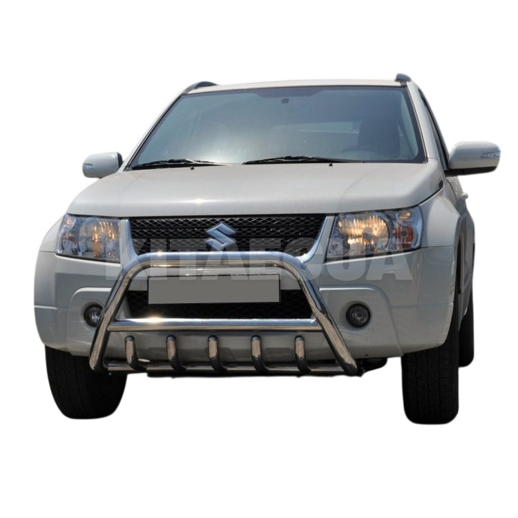 Кенгурятник WT003 Suzuki Grand Vitara 2005-2017 51мм нержавеющая сталь CAN (dug854758) - 3
