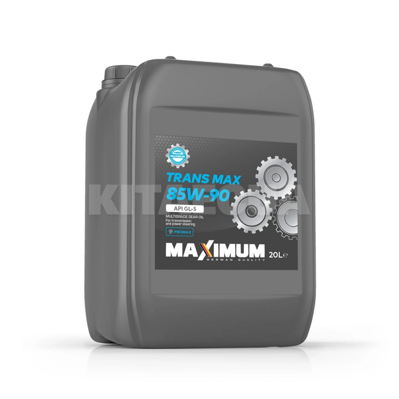 Масло трансмиссионное минеральное 20л 80W-90 Trans Max TAD17I GL-5 MAXIMUM (MAXIMUM Trans Max 85W90 GL-5_20л)