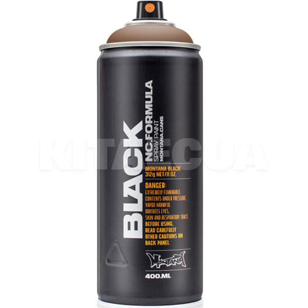 Фарба декоративна нітро-комбі 400мл 8060 "шоколад" коричнева матова Black MONTANA (264184-MONTANA)