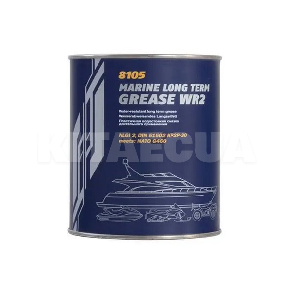 Смазка минеральная универсальная 800мл wr-2 long term grease Mannol (8105)