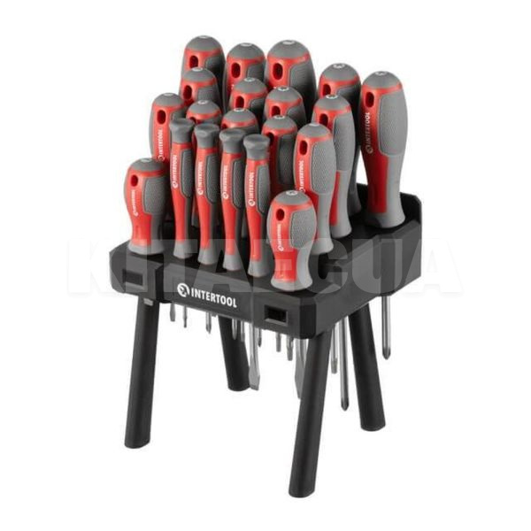 Набор отверток 20 предметов Intertool (VT-3371)
