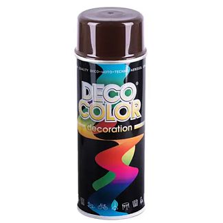 Фарба глянсова 400мл шоколад DecoColor