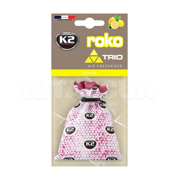 Ароматизатор "лимон" 25г мешочек с гранулами Vinci Roko Trio Lemon K2 (V825T)