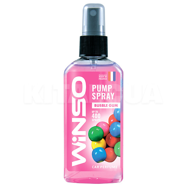 Ароматизатор "жвачка" 75мл Pump Spray Bubble Gum Winso (531300)