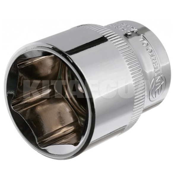 Головка торцевая 6-гранная 26 мм 1/2" 38 мм Intertool (ET-0026)