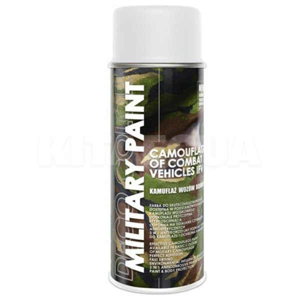 Фарба глянсова 400мл плоский білий DecoColor (728565-DecoColor)