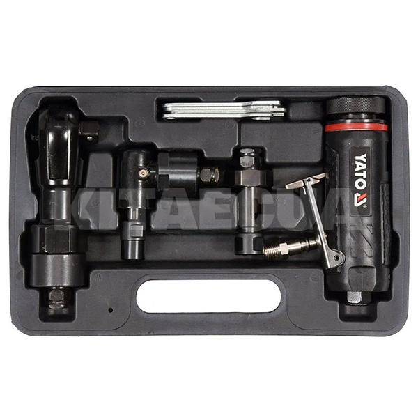 Набір пневматичних тріскачок 1/2" 85 Нм 63 бар 113 л / хв YATO (YT-09860) - 3