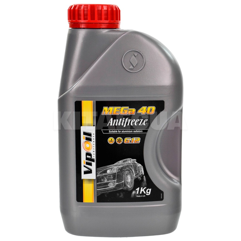 Антифриз красный 1кг G12 -40°С Mega 40 VipOil (701431)