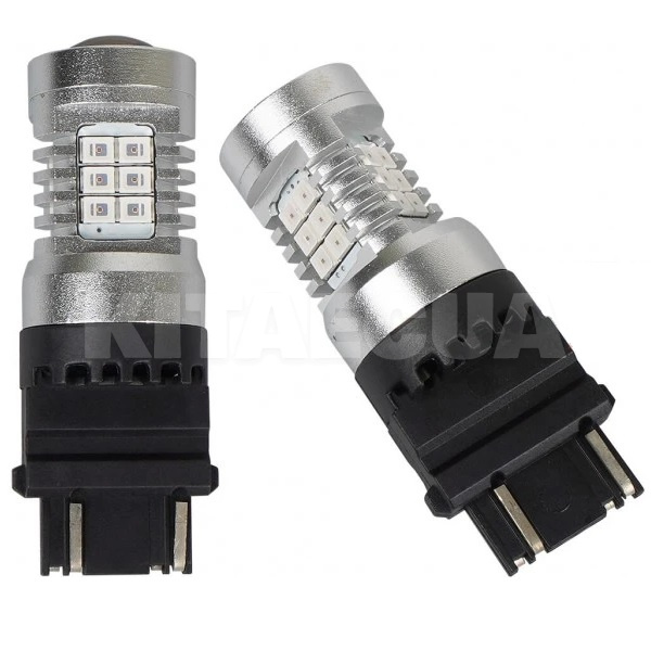 Світлодіодна лампа E21 12V P27W 1300K (компл.) AMS (41252) - 5