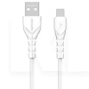 Кабель USB Lightning 3А PD-B47i 1м білий Proda (PD-B47i-WHT)