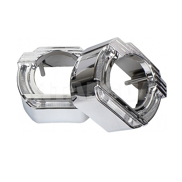 Маски для лінз 2.5" С22 W+Y ангельські вічка SIGMA4car (41670)