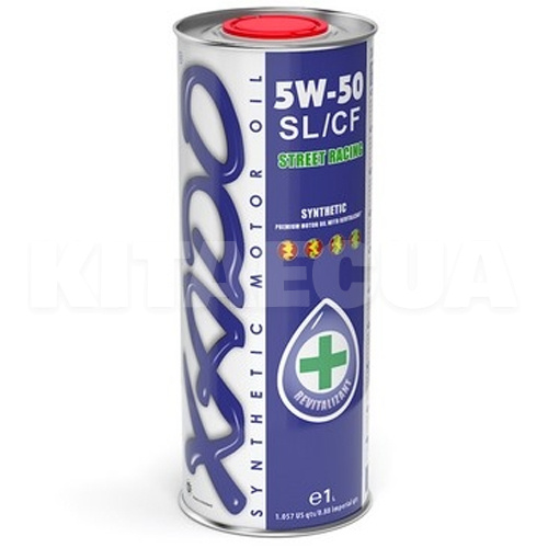 Масло моторне синтетичне 1л 5W-50 Atomic Oil SL/CF XADO (XA 20107_1)