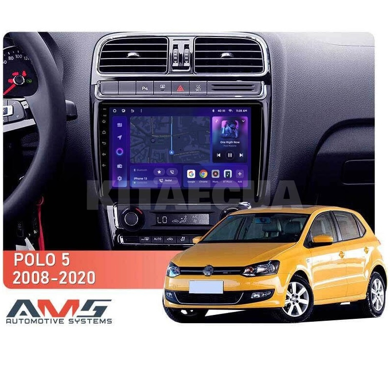 Штатна магнітола MOSS M3 4+32 ГБ 9" Volkswagen Polo 5 2008-2020 AMS (50757) - 2