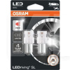 LED лампа для авто LEDriving SL P21w 1.4W red (комплект) Osram (OS 7506 DRP-02B)