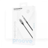 Кабель AUX Lightning 1м SoundMesh серый PROOVE (552720010)