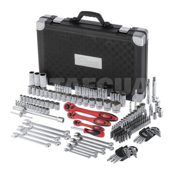 Набор инструментов профессиональный 1/2" 1/4" 3/8" 176 предмета Intertool (ET-7176) - 2