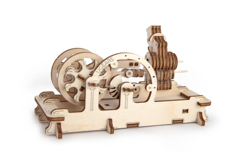 Механічний пазл 3D Двигун UGEARS (70009) - 8