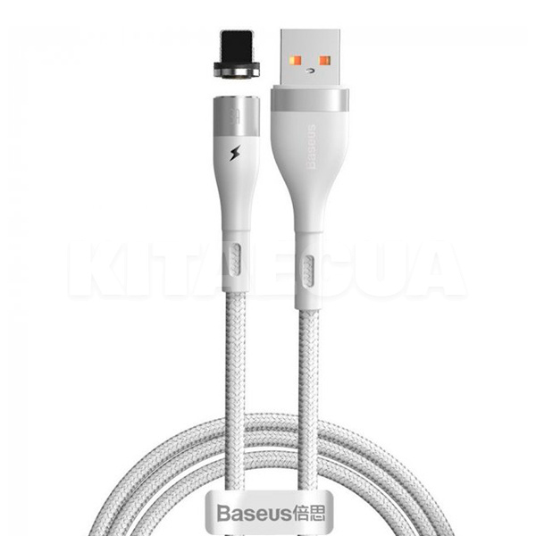 Кабель USB - Lightning 2.4A 1м белый BASEUS (CALXC-K02)