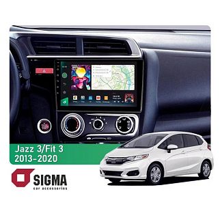 Штатная магнитола PRO 10464 4+64 Gb 10 Honda Fit 3 GP 2013-2020 (A) SIGMA4car