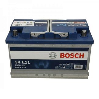 Автомобільний акумулятор S4 E11 80Ач 800А "+" праворуч Bosch