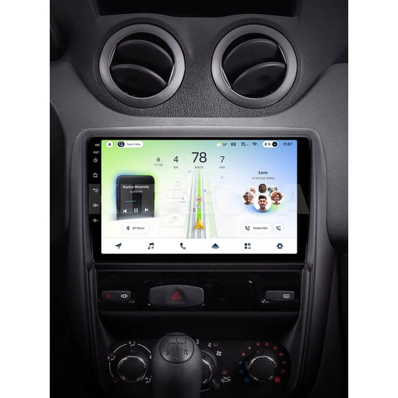 Штатна магнітола CC4L 6+64 Gb 9" Renault Duster 1 2010-2015 Teyes (71180) - 2