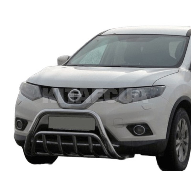 Кенгурятник WT002 Nissan X-trail T32 2014-2021 нержавеющая сталь CAN (dd22649) - 2