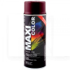 Краска-эмаль коричнево-красная 400мл универсальная декоративная MAXI COLOR (MX8016-MAXI COLOR)