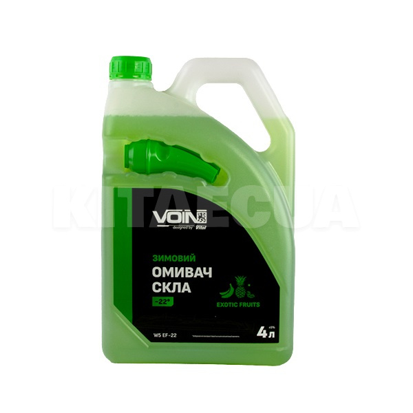Омыватель зимний 4л "Экзотический фрукт" -22°С с лейкой VOIN (VOIN W5 EF -22)