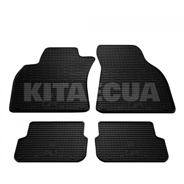 Гумові килимки в салон AUDI A6 (C6) (2004-2011) AV2 кліпси Stingray (1030044)