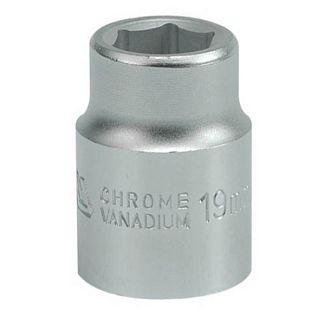 Головка торцевая 6-гранная 19 мм 3/4" 50 мм YATO